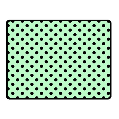 Polka Dots 45 x34  Blanket Front