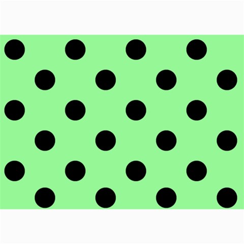 Polka Dots 7 x5  Photo Card - 3