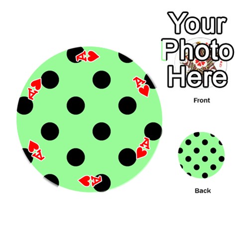 Ace Polka Dots Front - HeartA