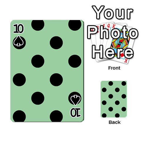 Polka Dots Front - Spade10