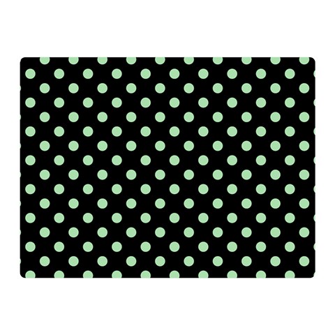 Polka Dots 35 x27  Blanket Front