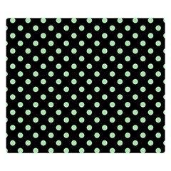 Polka Dots 50 x40  Blanket Back