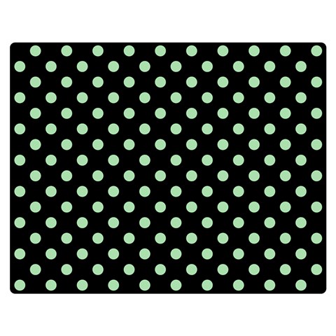 Polka Dots 60 x50  Blanket Front