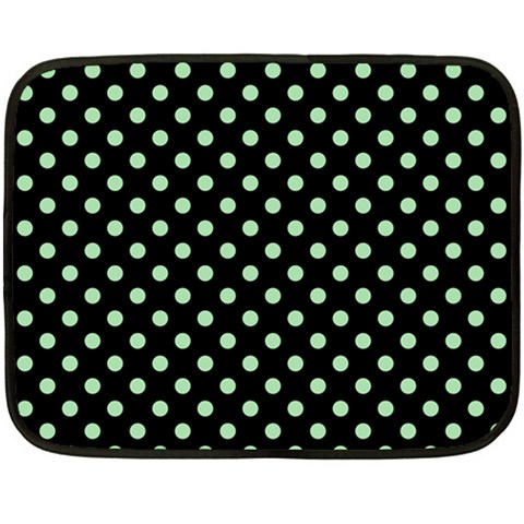 Polka Dots 35 x27  Blanket Front