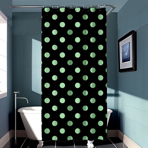 Polka Dots Curtain(36 X72 ) - 33.26 x66.24  Curtain(36 X72 )