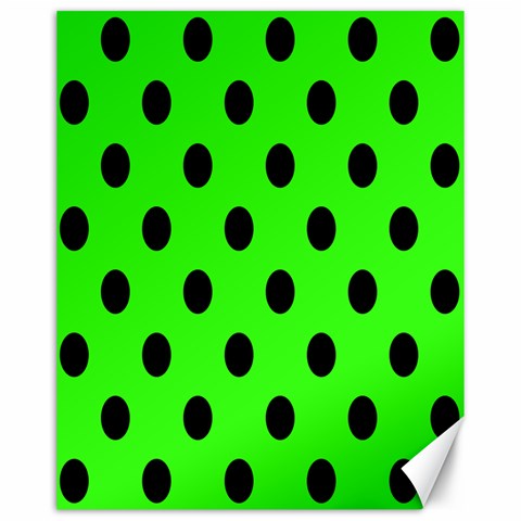 Polka Dots 15.75 x19.29  Canvas - 1