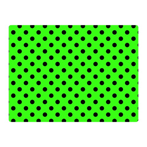 Polka Dots 35 x27  Blanket Front