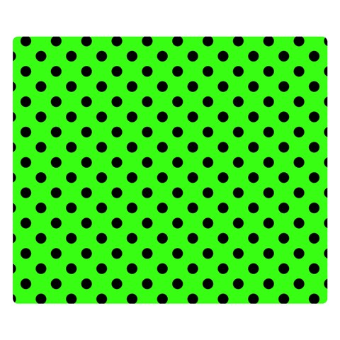 Polka Dots 50 x40  Blanket Front