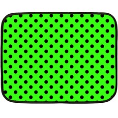 Polka Dots 35 x27  Blanket Front