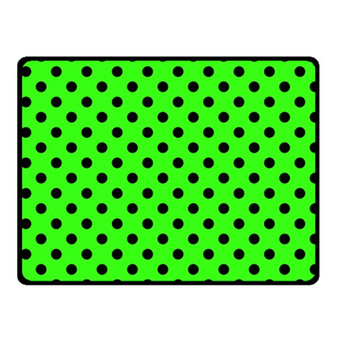 Polka Dots 50 x40  Blanket Front