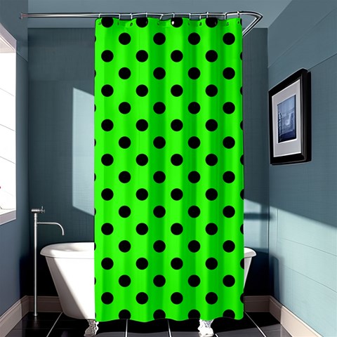 Polka Dots Curtain(36 X72 ) - 33.26 x66.24  Curtain(36 X72 )