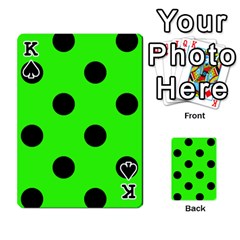 King Polka Dots Front - SpadeK