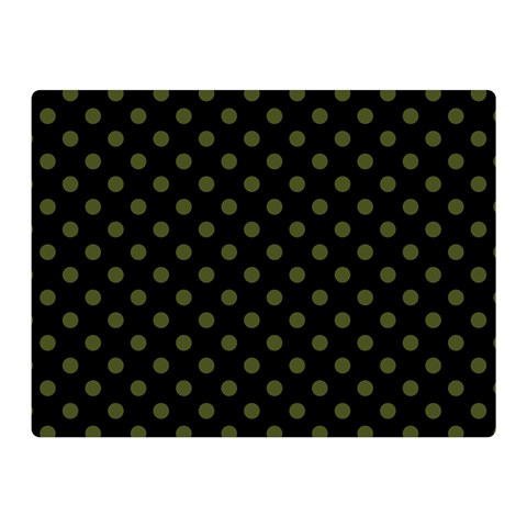 Polka Dots 35 x27  Blanket Front