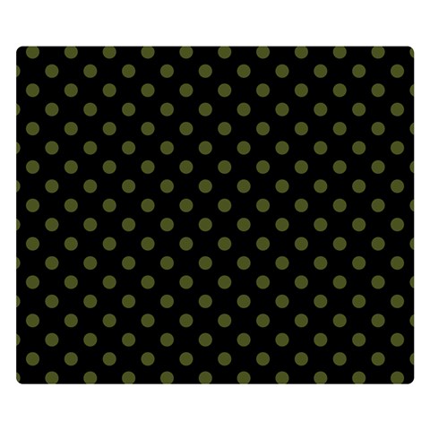 Polka Dots 50 x40  Blanket Front