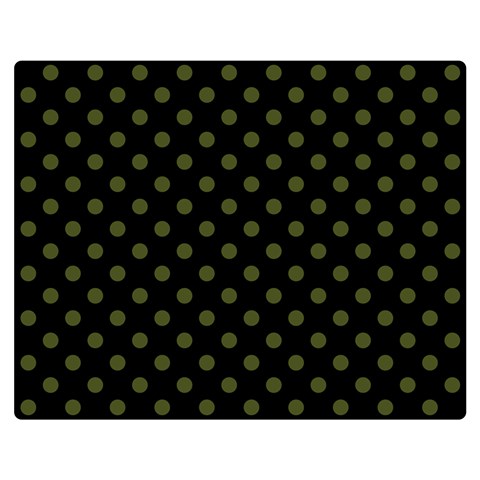 Polka Dots 60 x50  Blanket Front