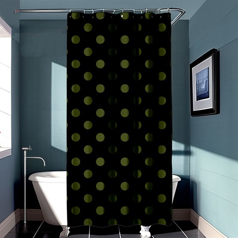 Polka Dots Curtain(36 X72 ) - 33.26 x66.24  Curtain(36 X72 )