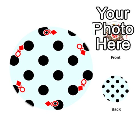 Queen Polka Dots Front - DiamondQ