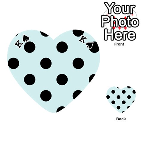 King Polka Dots Front - SpadeK