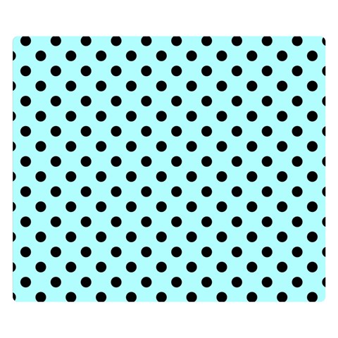 Polka Dots 50 x40  Blanket Front