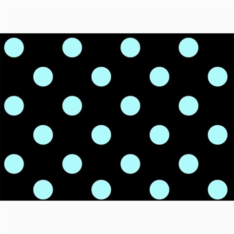 Polka Dots 7 x5  Photo Card - 4