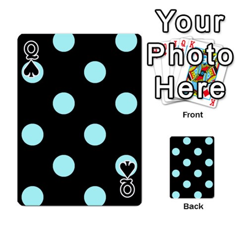 Queen Polka Dots Front - SpadeQ