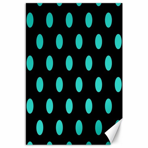 Polka Dots 11.88 x17.36  Canvas - 1