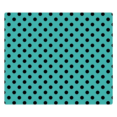 Polka Dots 50 x40  Blanket Front