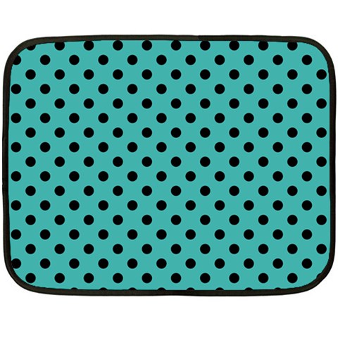 Polka Dots 35 x27  Blanket Front