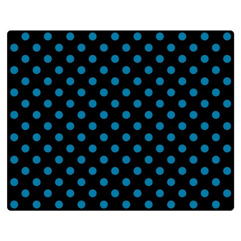 Polka Dots 60 x50  Blanket Front