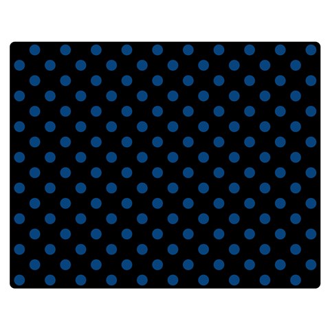 Polka Dots 60 x50  Blanket Back