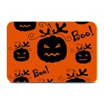 Halloween black pumpkins pattern Plate Mats