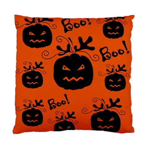 Halloween black pumpkins pattern Standard Cushion Case (One Side) from ArtsNow.com Front