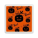 Halloween black pumpkins pattern Memory Card Reader (Square) 