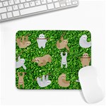 Funny Sloths Small Mousepad