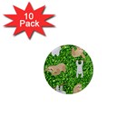 Funny Sloths 1  Mini Magnet (10 pack) 