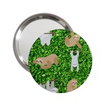 Funny Sloths 2.25  Handbag Mirror