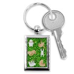 Funny Sloths Key Chain (Rectangle)