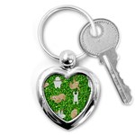 Funny Sloths Key Chain (Heart)