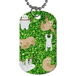 Funny Sloths Dog Tag (One Side)