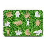 Funny Sloths Small Doormat