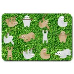 Funny Sloths Large Doormat