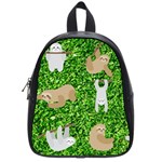 Funny Sloths School Bag (Small)