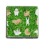 Funny Sloths Memory Card Reader (Square)