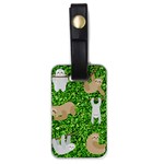 Funny Sloths Luggage Tag (one side)