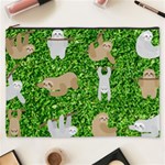 Funny Sloths Cosmetic Bag (XXXL)