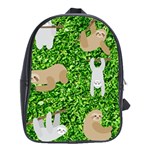 Funny Sloths School Bag (XL)