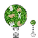 Funny Sloths Stainless Steel Nurses Watch