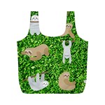 Funny Sloths Full Print Recycle Bag (M)