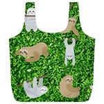 Funny Sloths Full Print Recycle Bag (XL)