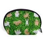 Funny Sloths Accessory Pouch (Large)